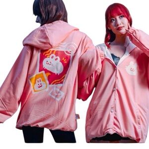 Bunny Mailer Reversible Jacket with Bunny Design